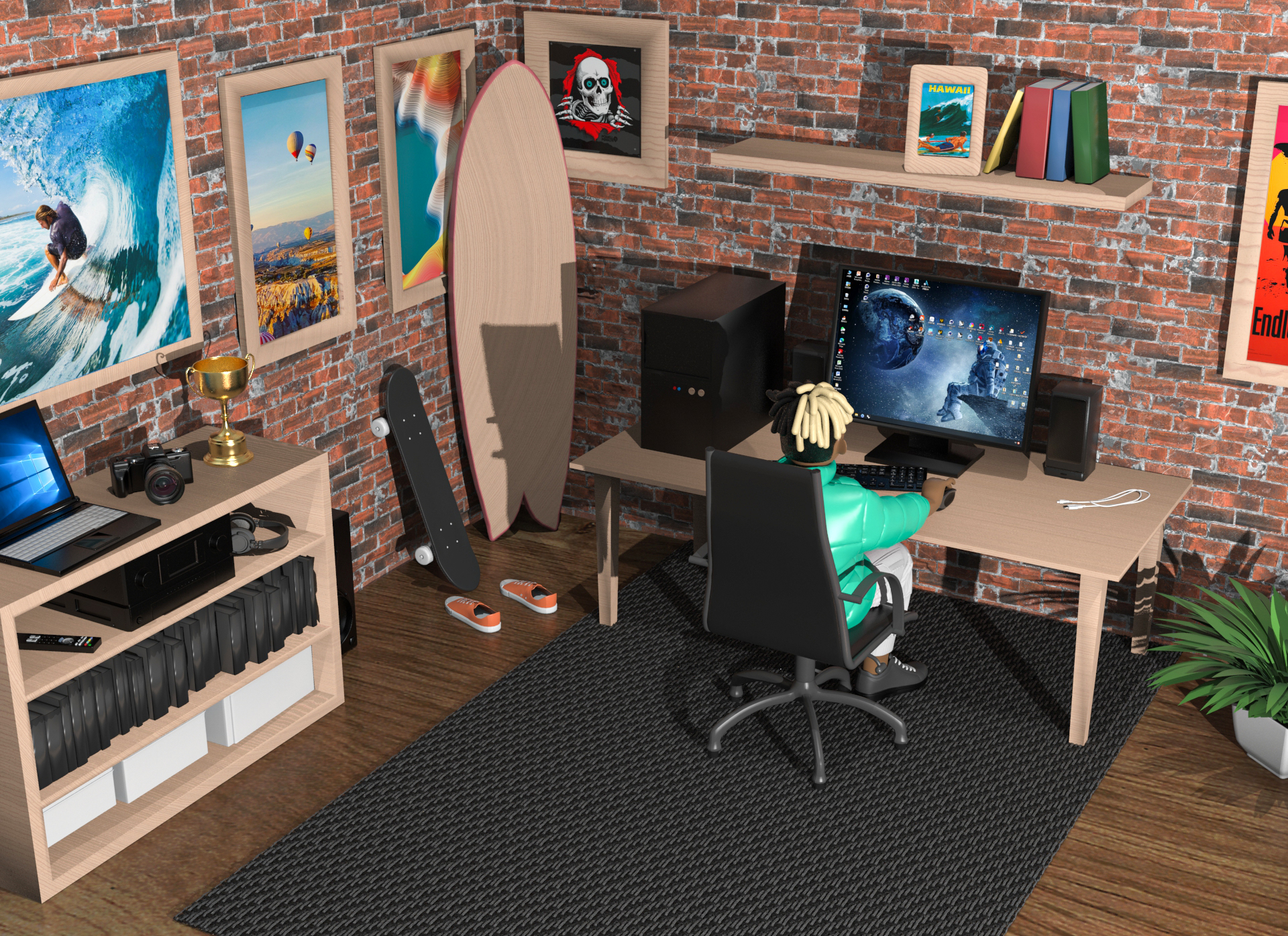 IP Design，Keyshot rendering，Rhinoceros modeling，3D design，