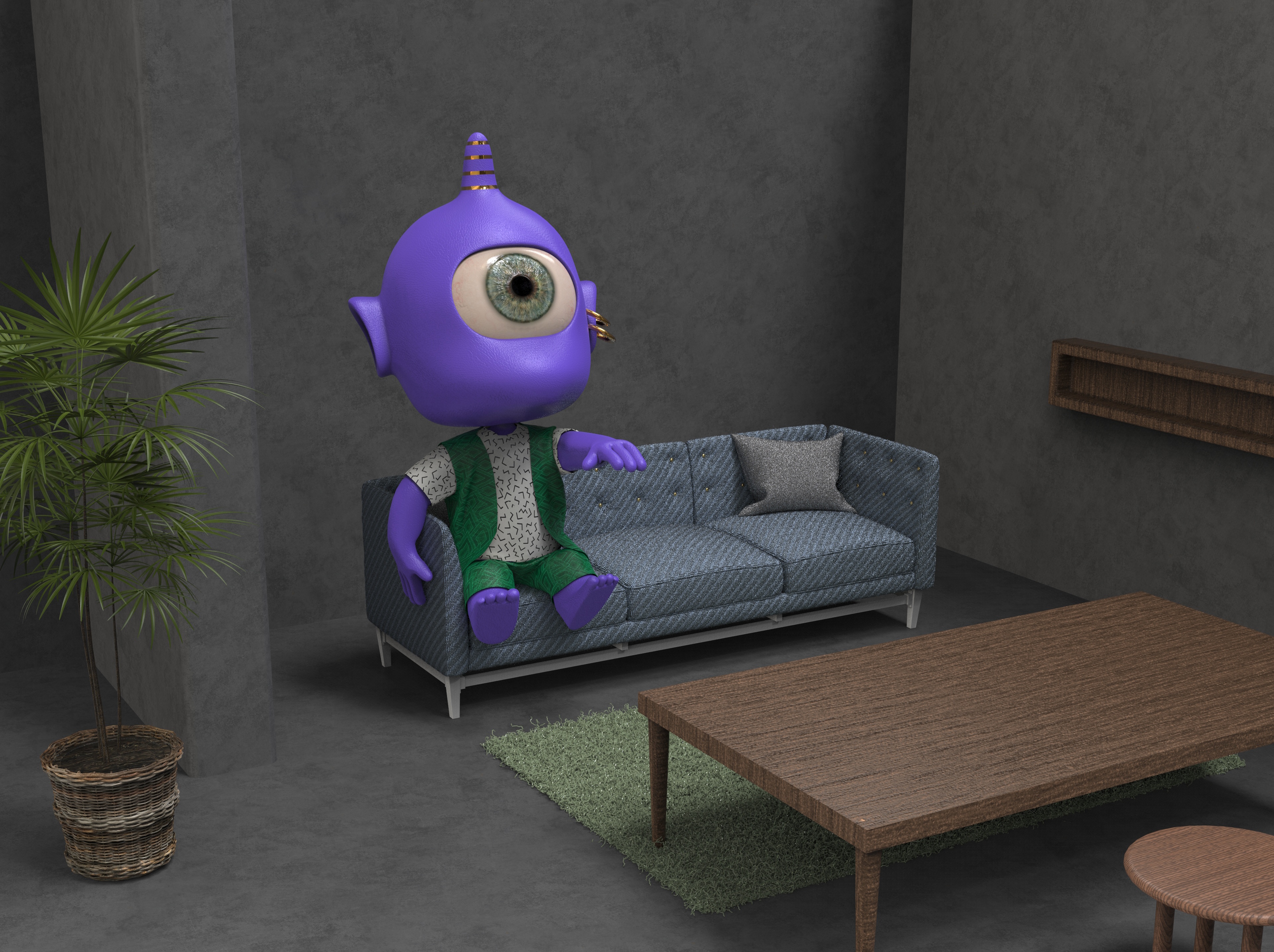 Rhinoceros modeling，Keyshot rendering，IP Design，astonishing，