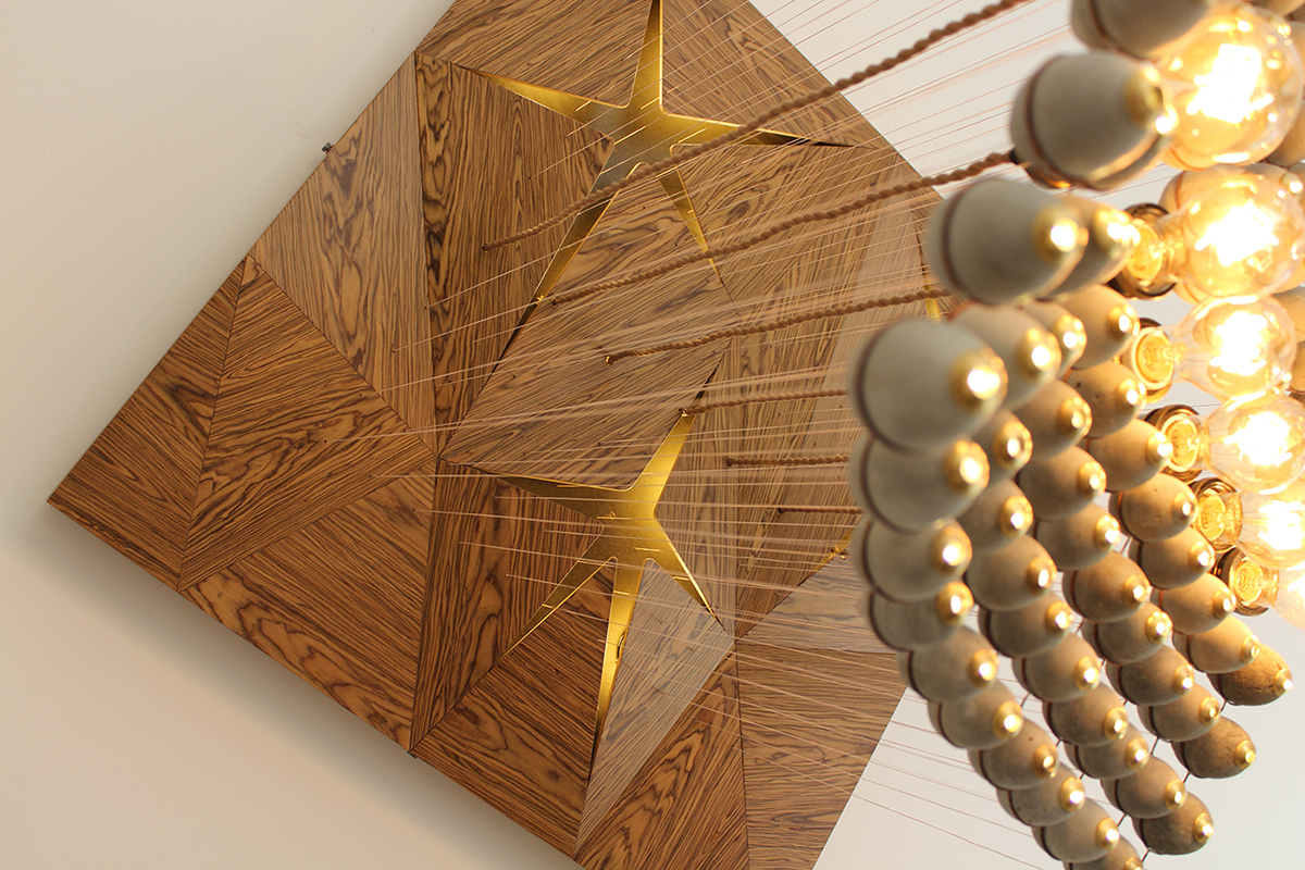 Concrete，cement，Edison bulb，Cultural creation，