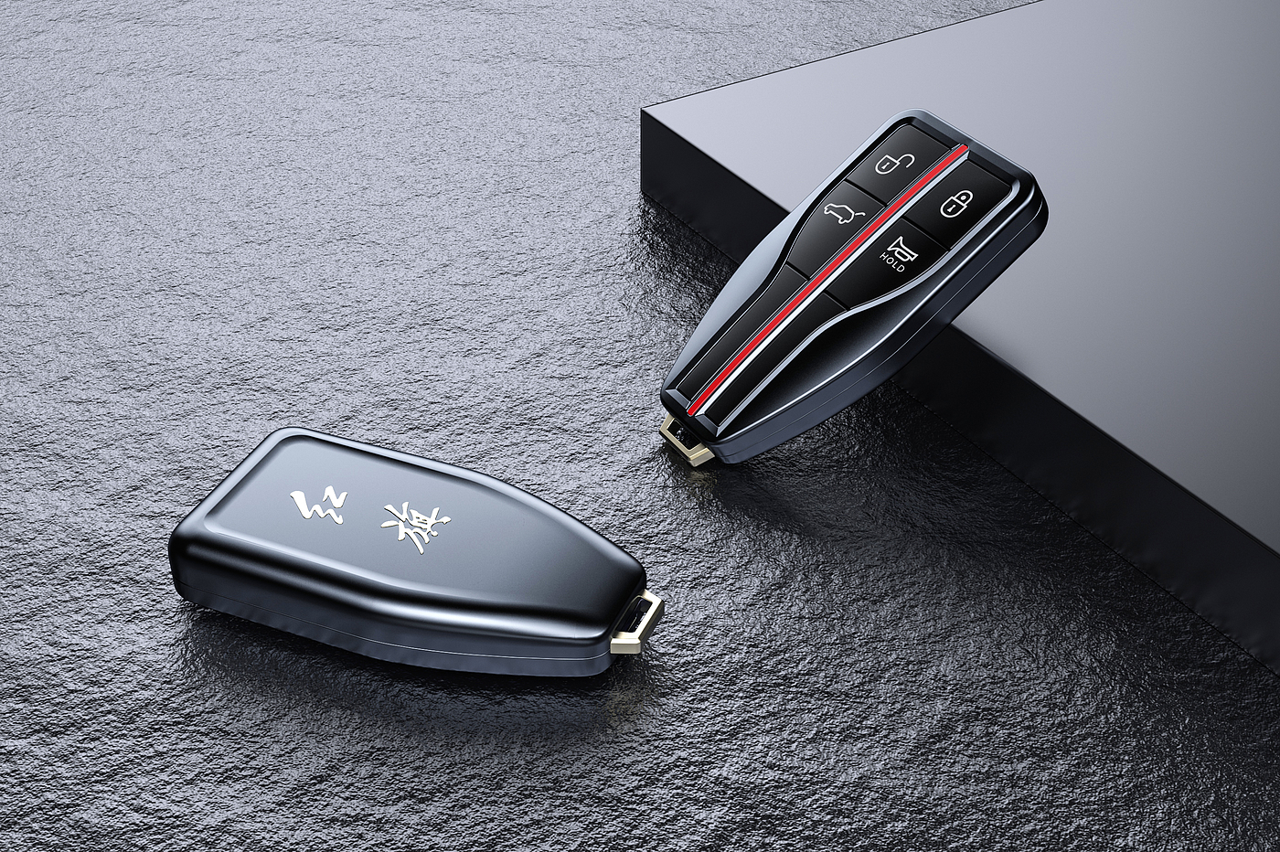 car keys，domestic，texture，red flag，
