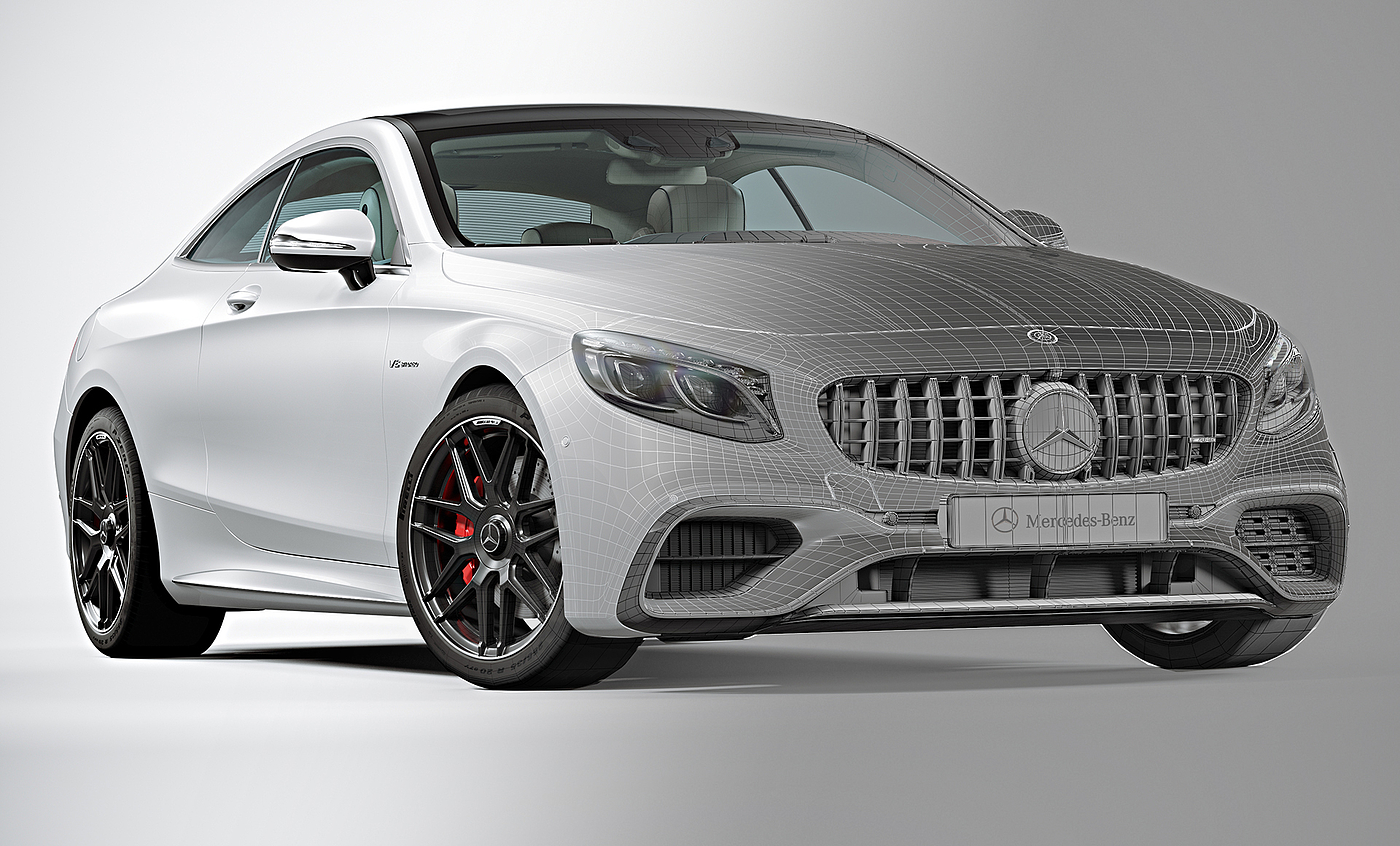 Benz，Sports car，Render，