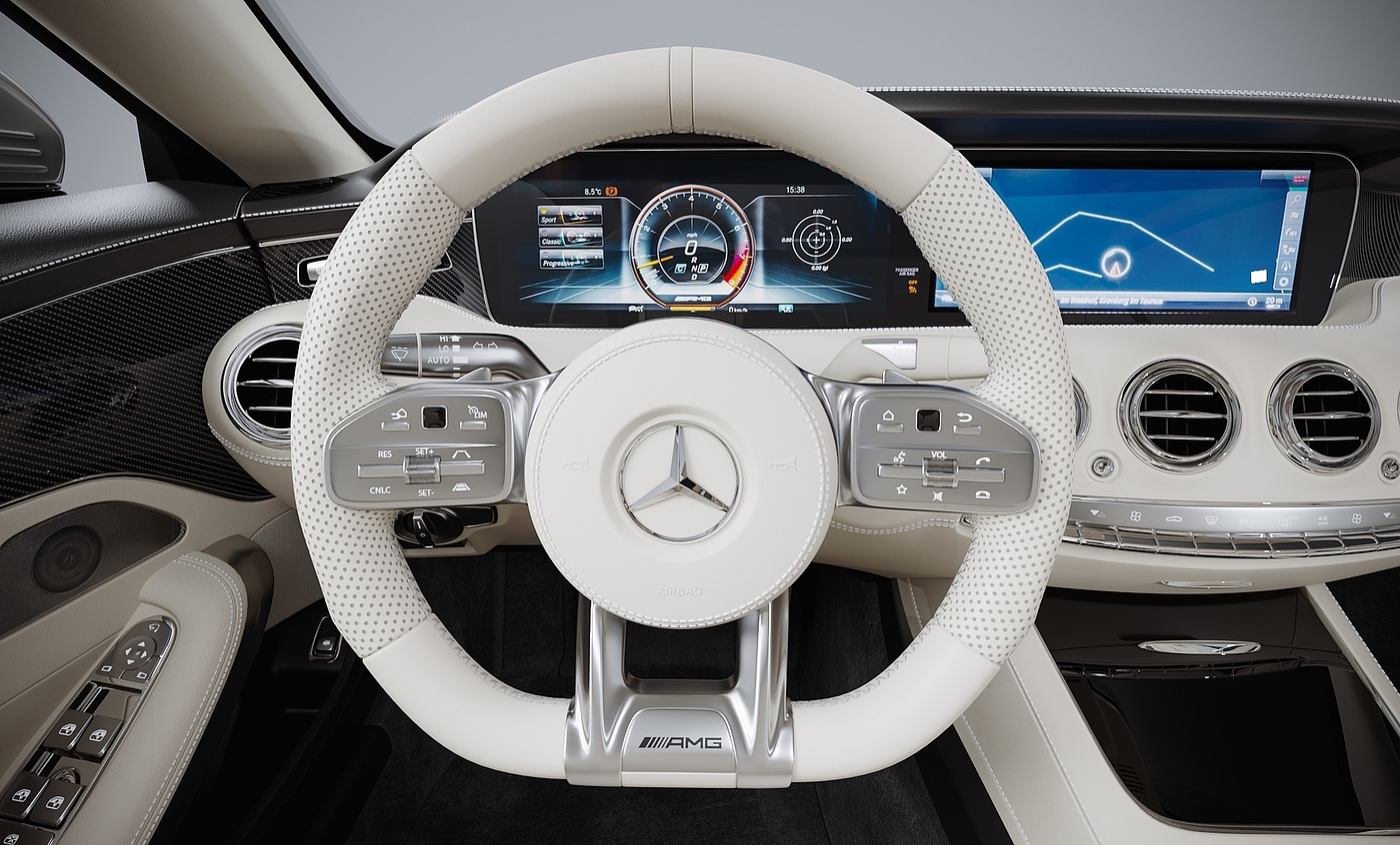 Benz，Sports car，Render，