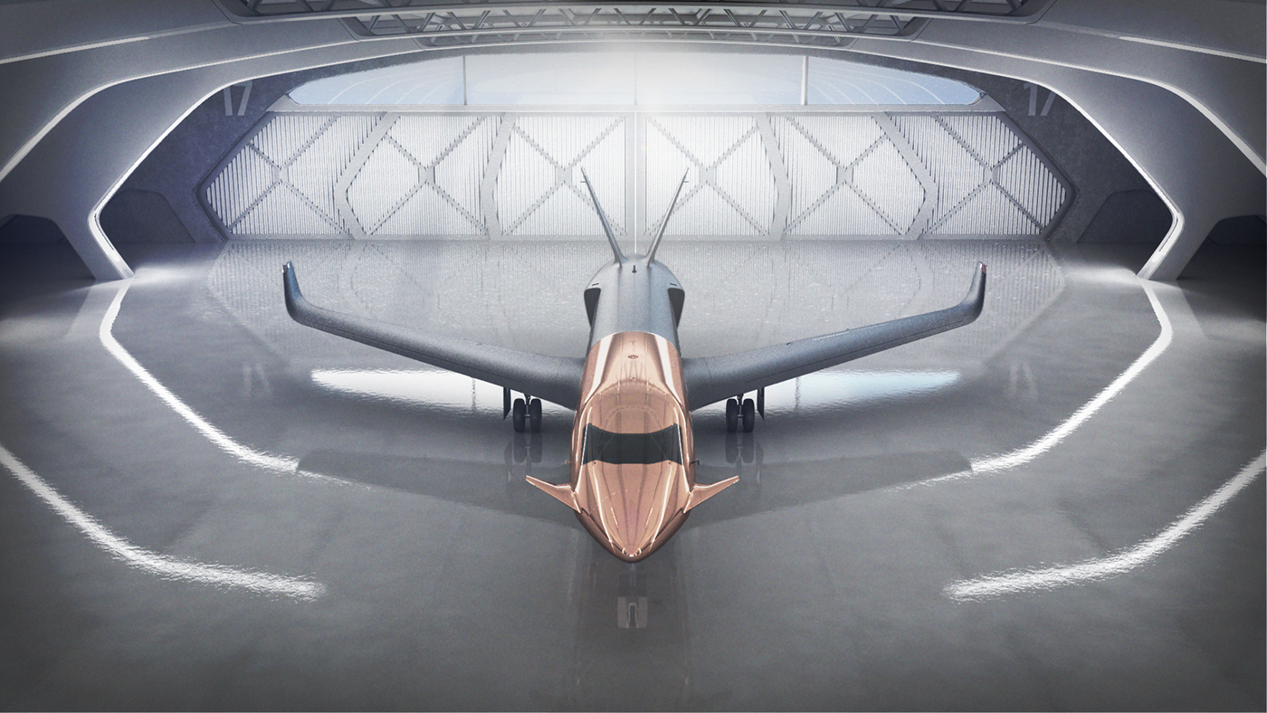 Hx-1 type，peugeot，CGI rendering，Jet aircraft，beautiful，Autodesk Maya，vray，