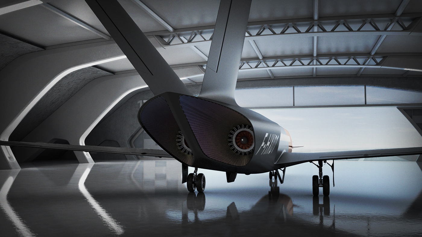 Hx-1 type，peugeot，CGI rendering，Jet aircraft，beautiful，Autodesk Maya，vray，