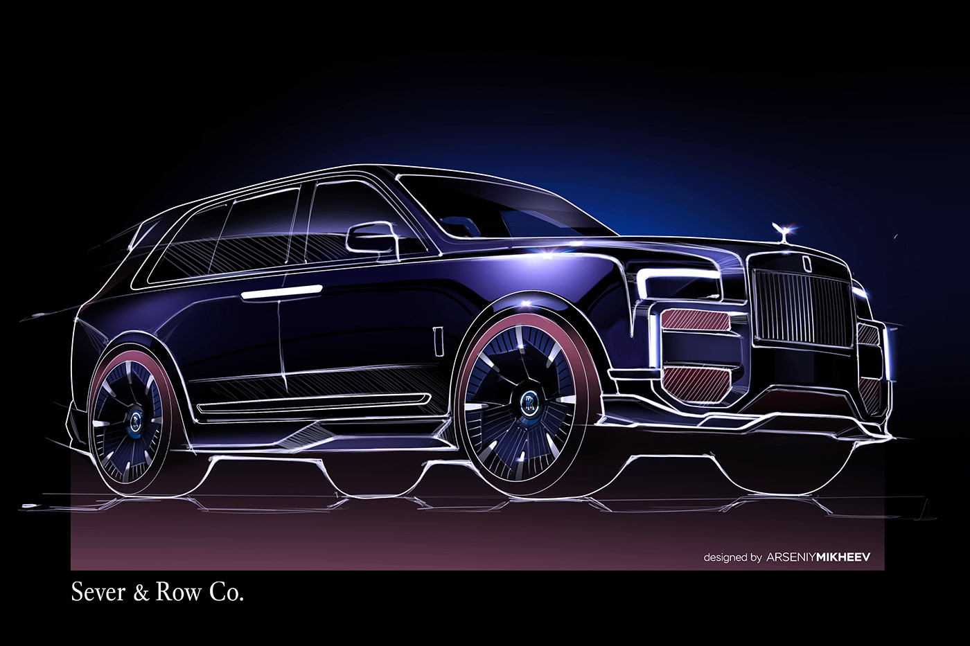 Rolls-Royce，hub，wheel，