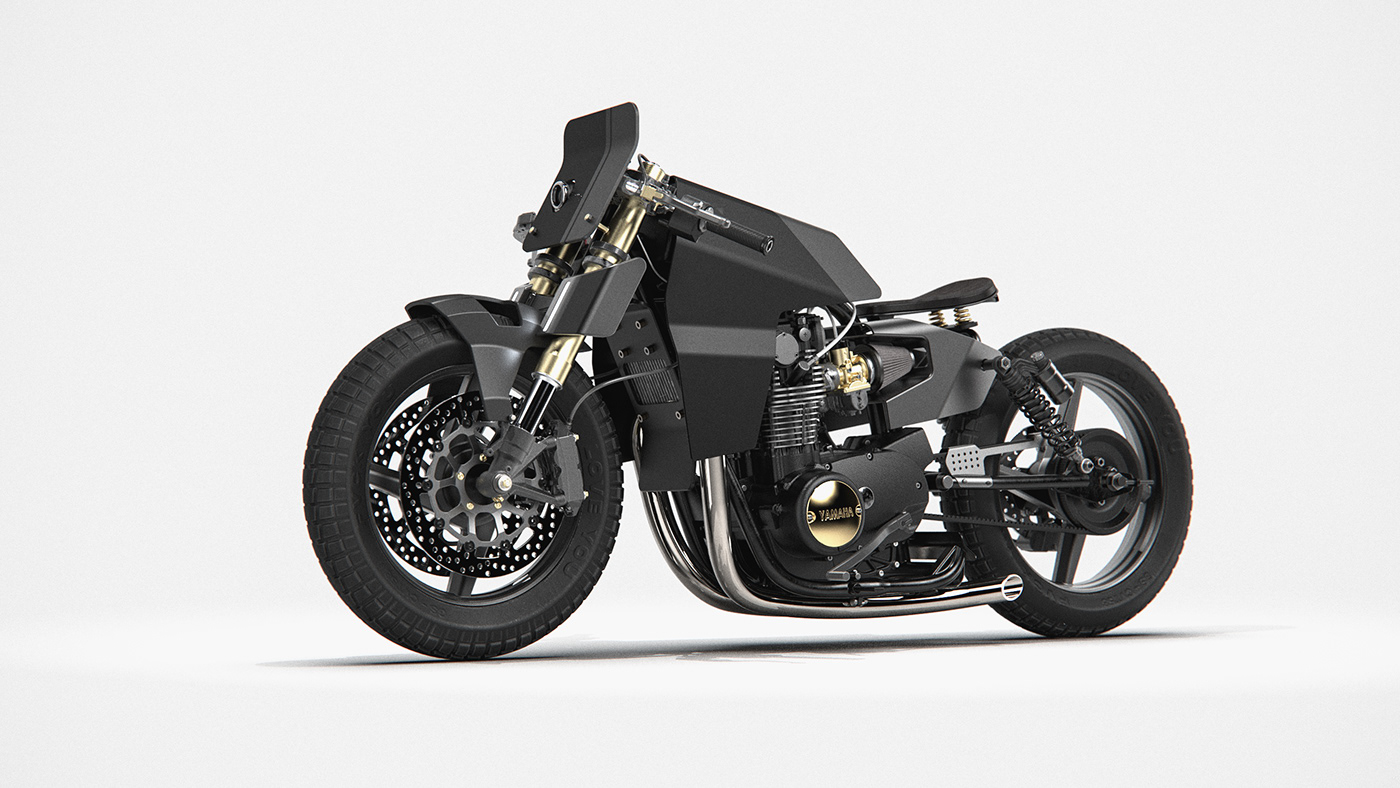 motorcycle，Yamaha，Vintage car，