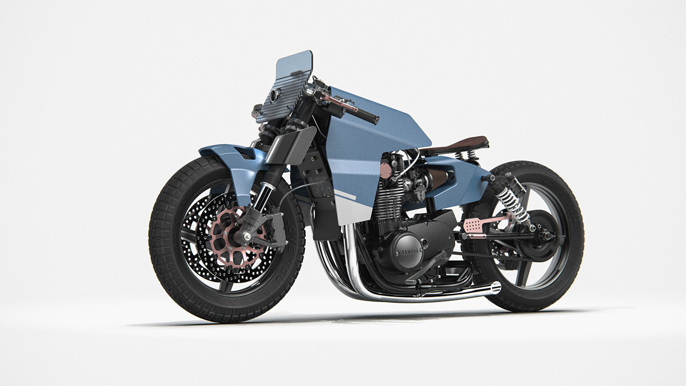 motorcycle，Yamaha，Vintage car，