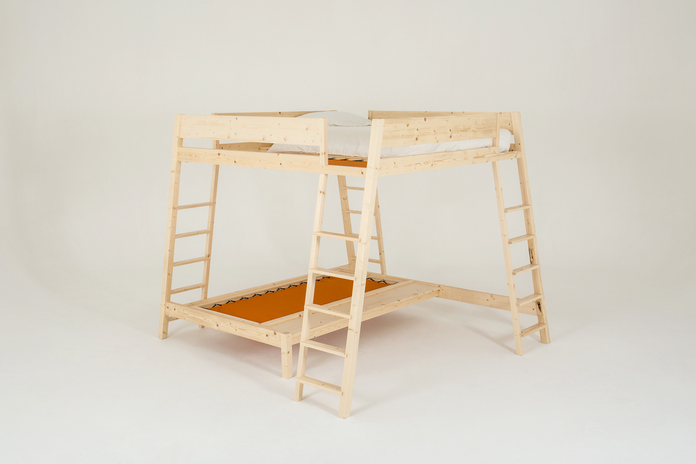 Bed，stairs，Wooden bed，imagine，