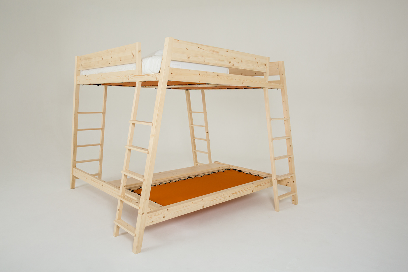 Bed，stairs，Wooden bed，imagine，