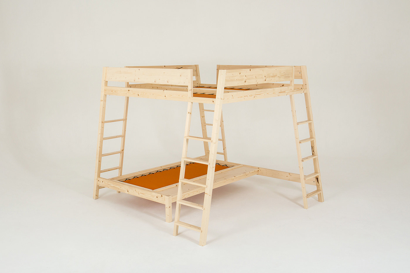 Bed，stairs，Wooden bed，imagine，