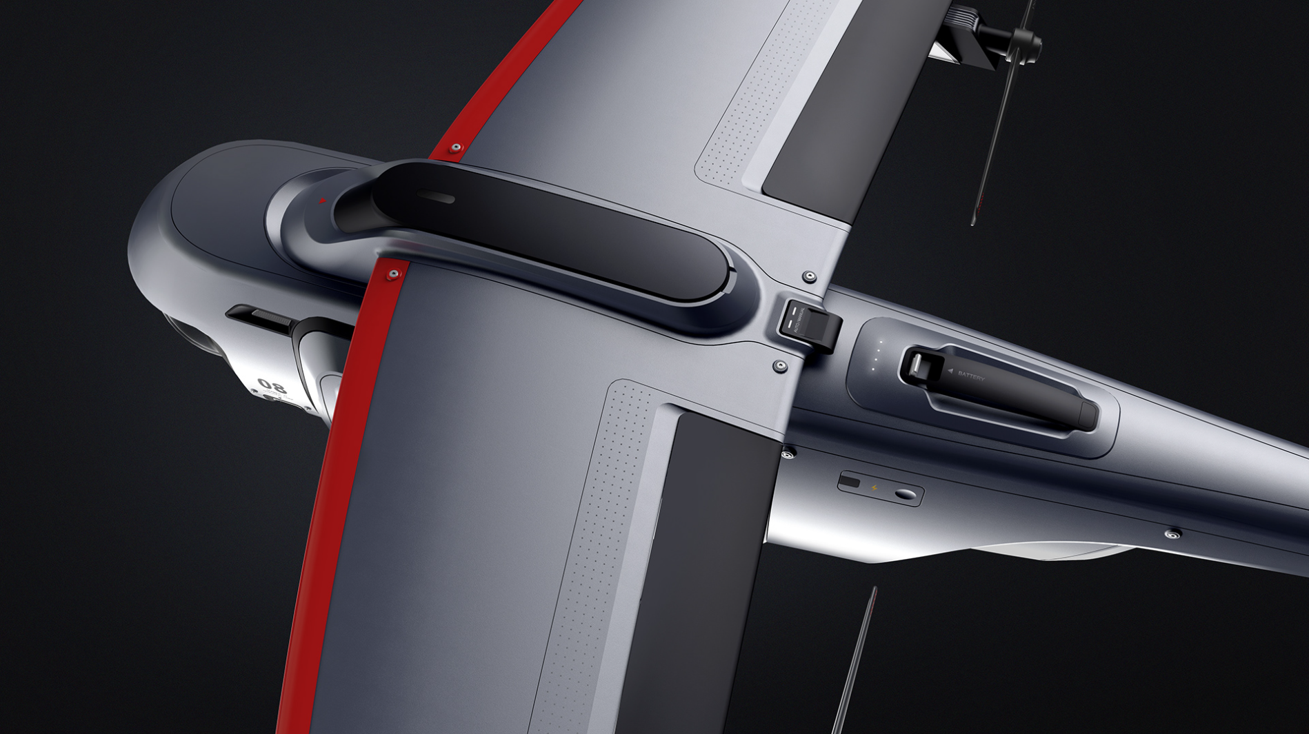 Industrial design of DJI Dajiang express products with sense of automation technology，