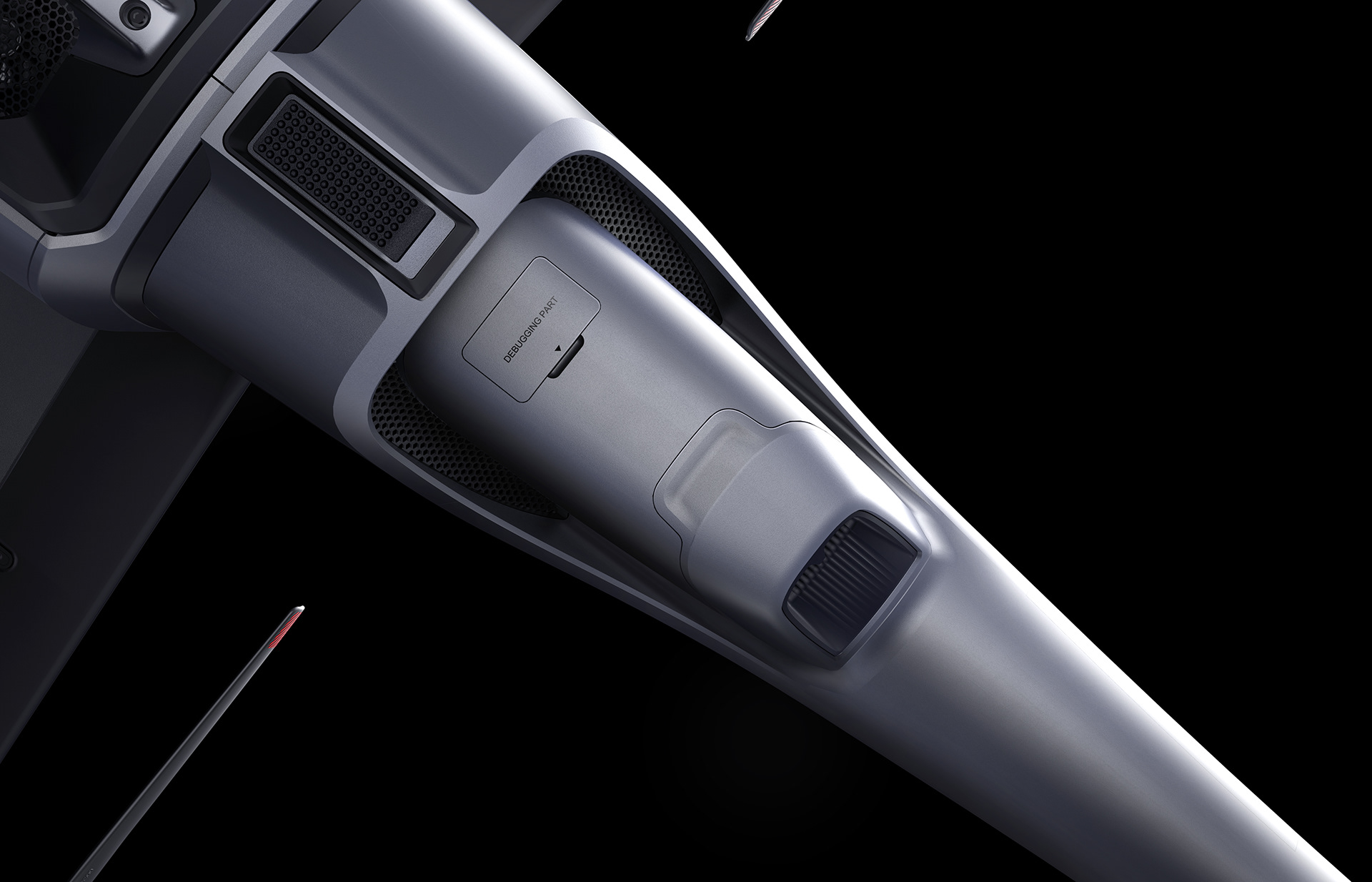 Industrial design of DJI Dajiang express products with sense of automation technology，