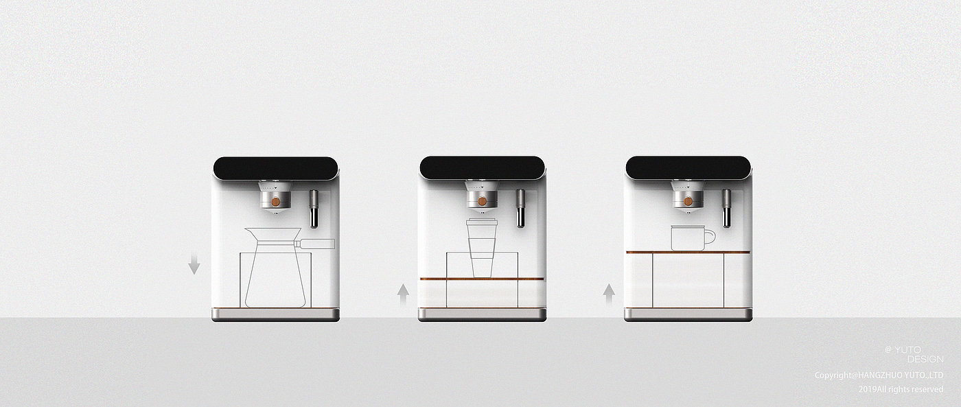 product design，industrial design，Appearance design，Coffee machine，Water dispenser，Household appliances，3c，