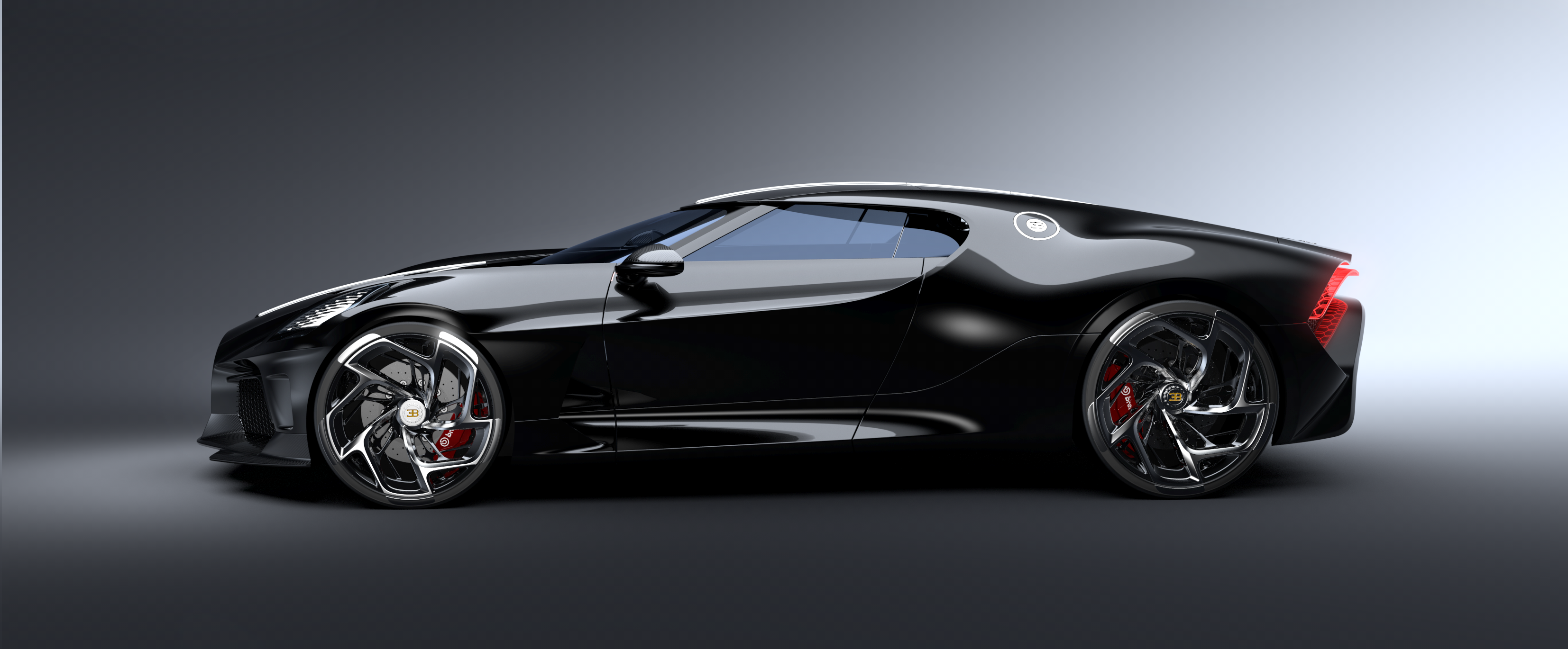 Bugatti_la_voiture_n，Bugatti，Render，vred，