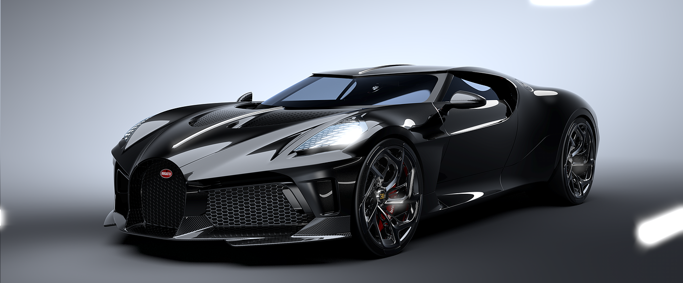 Bugatti_la_voiture_n，Bugatti，Render，vred，