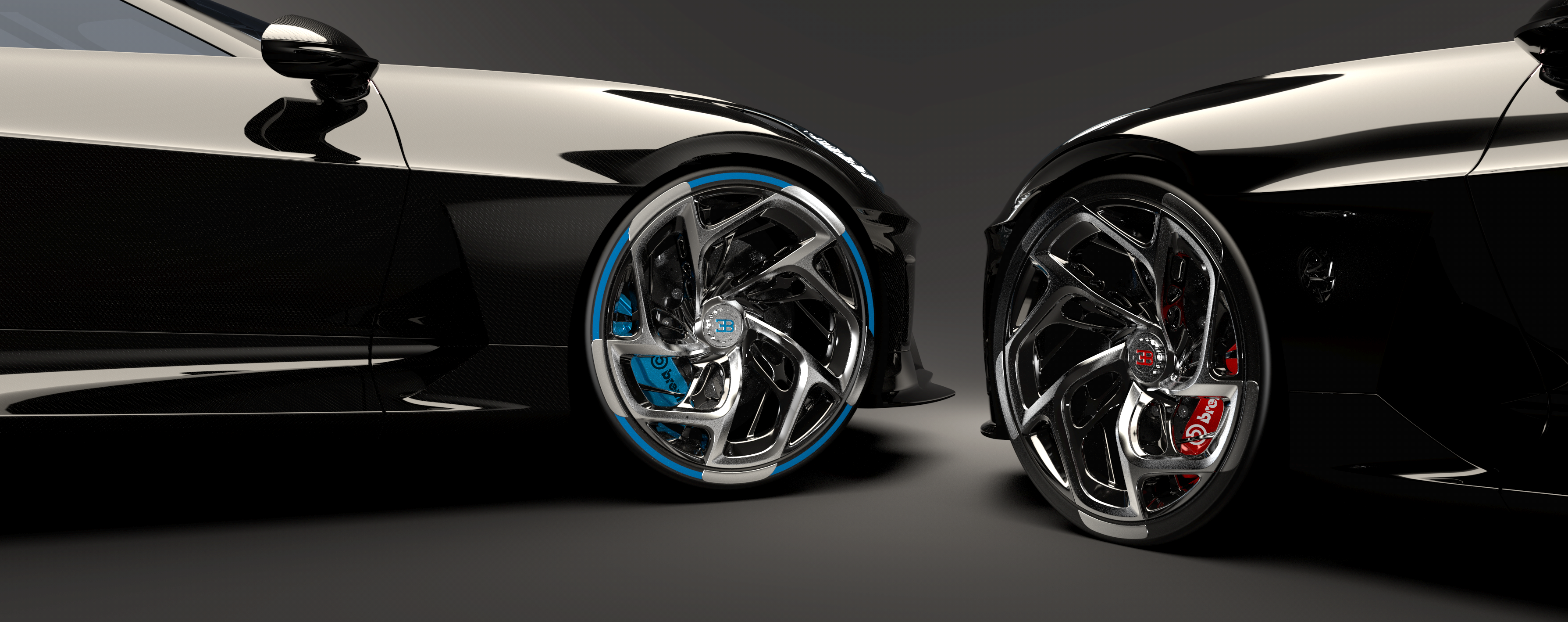 Bugatti_la_voiture_n，Bugatti，Render，vred，