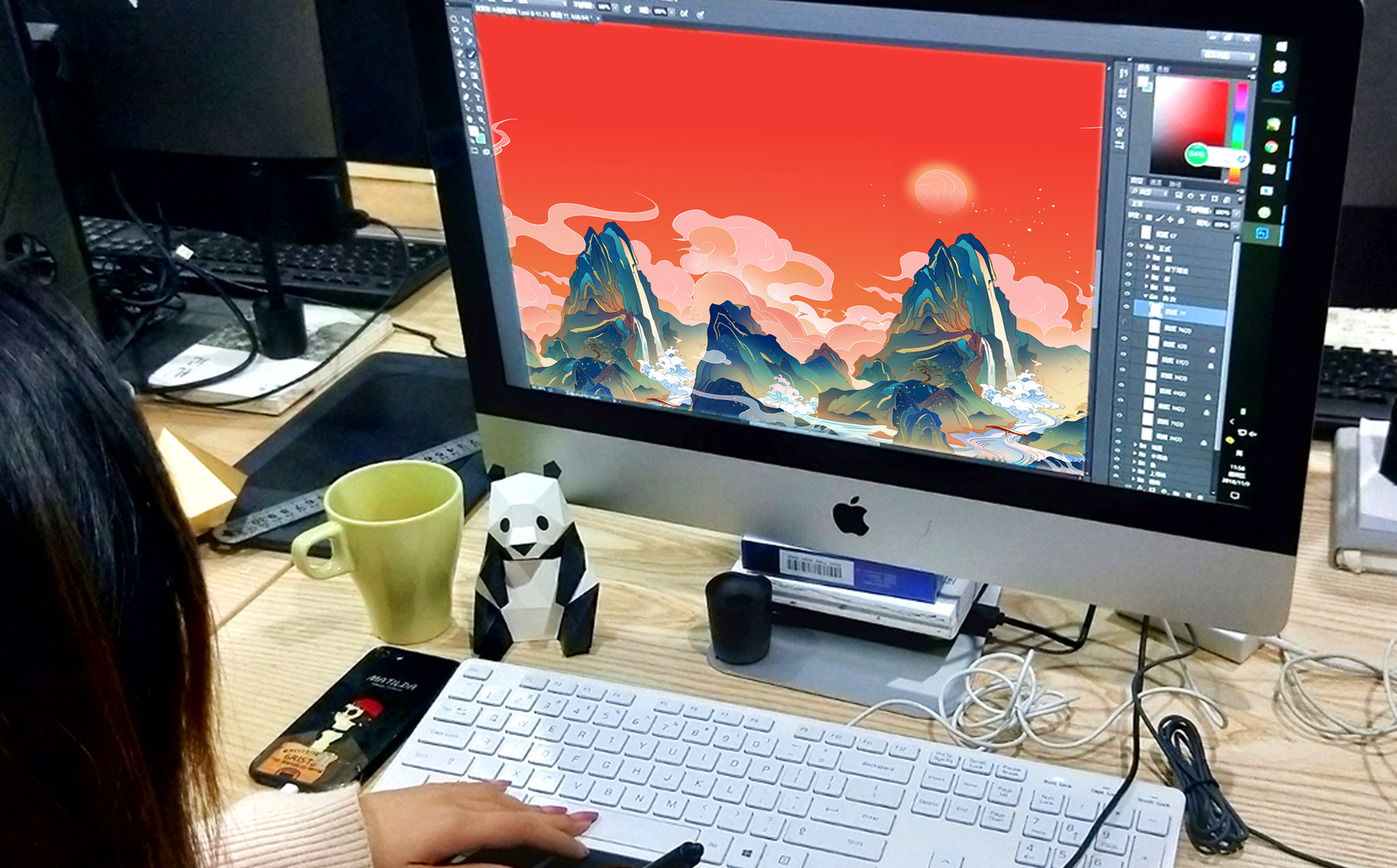 Red wine packaging design，Gu Yi design，Red wine design company，