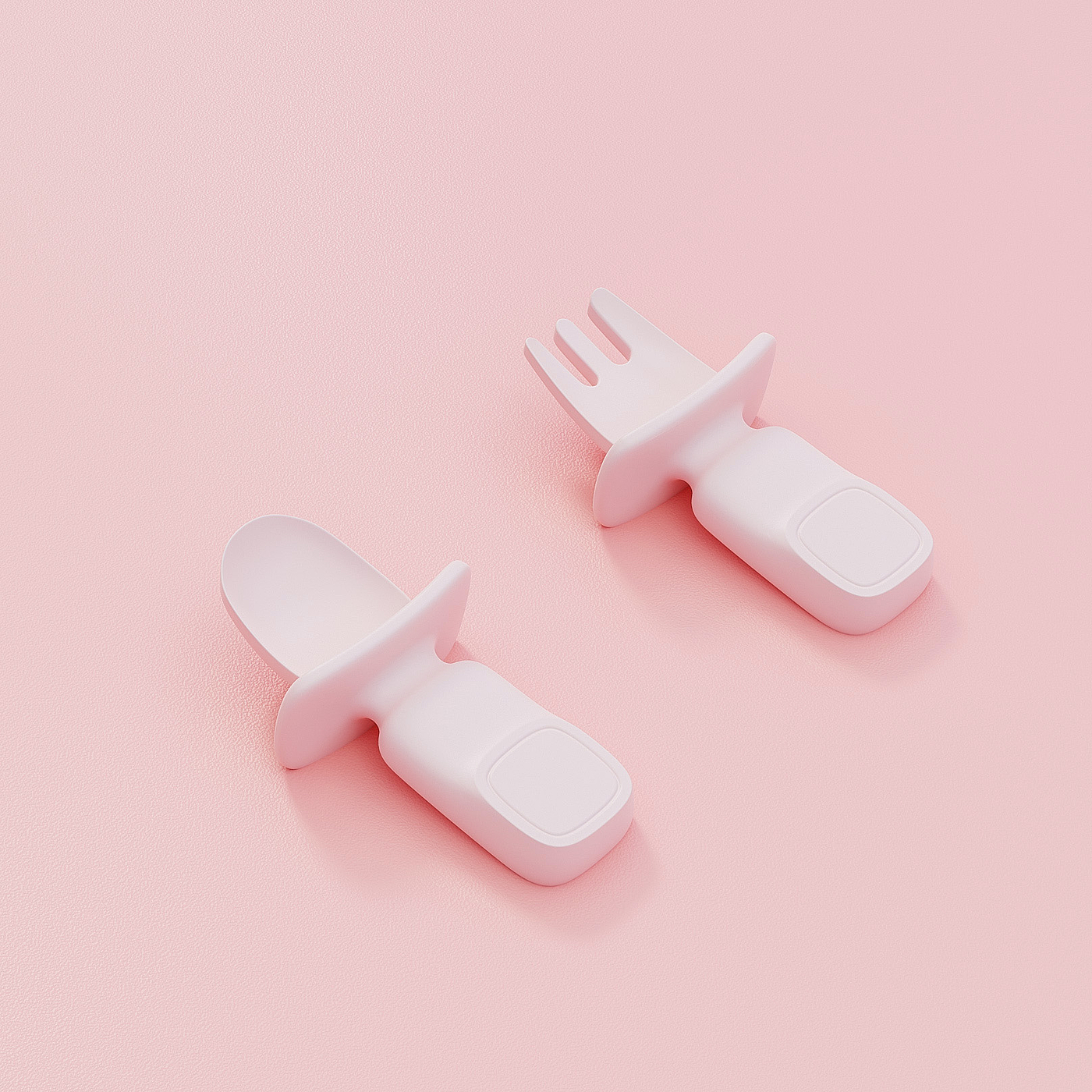 Silicone spoon fork，