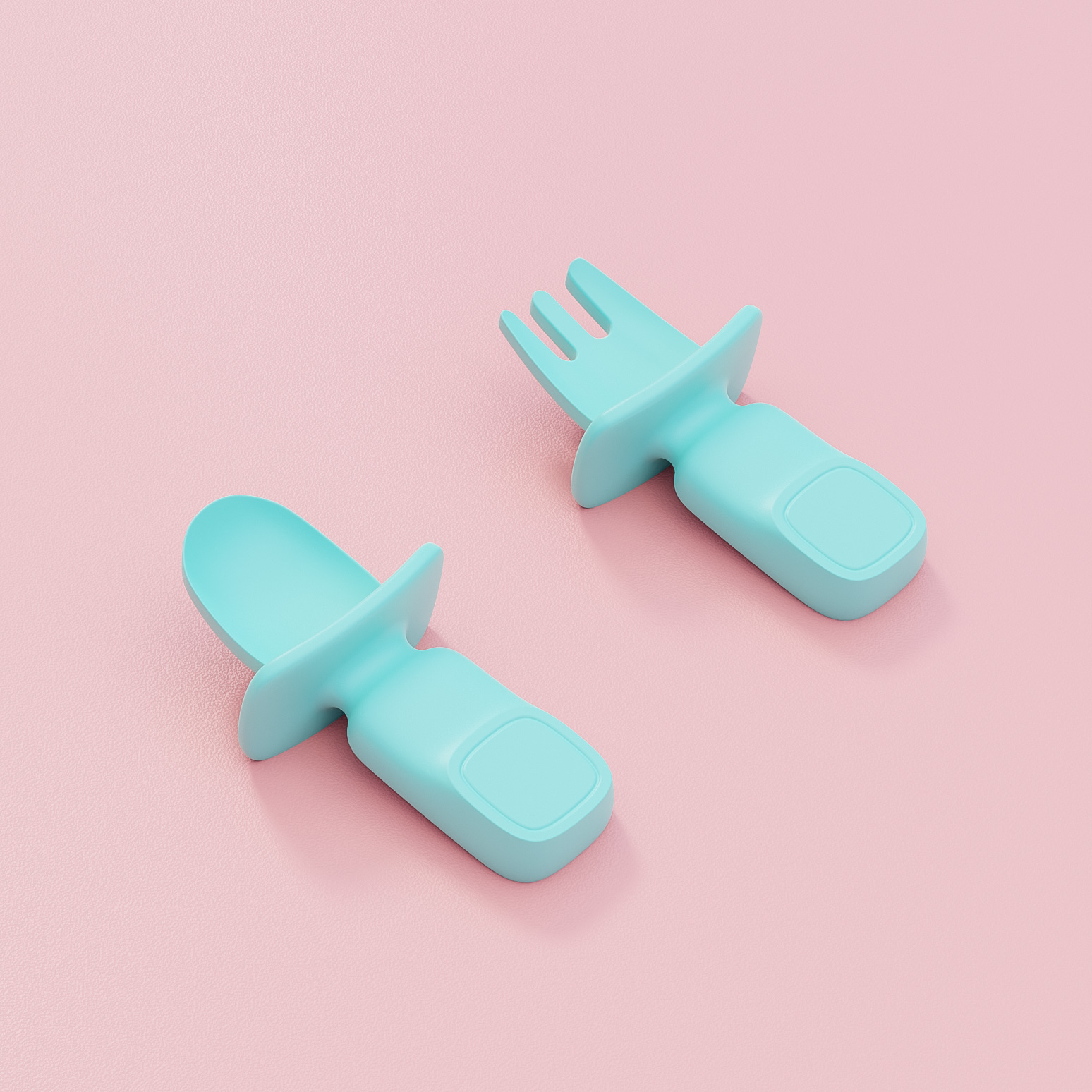 Silicone spoon fork，