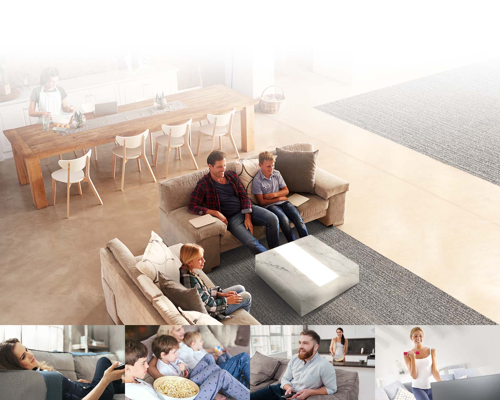 65UJ7588，lg，television，Solid color hard screen，