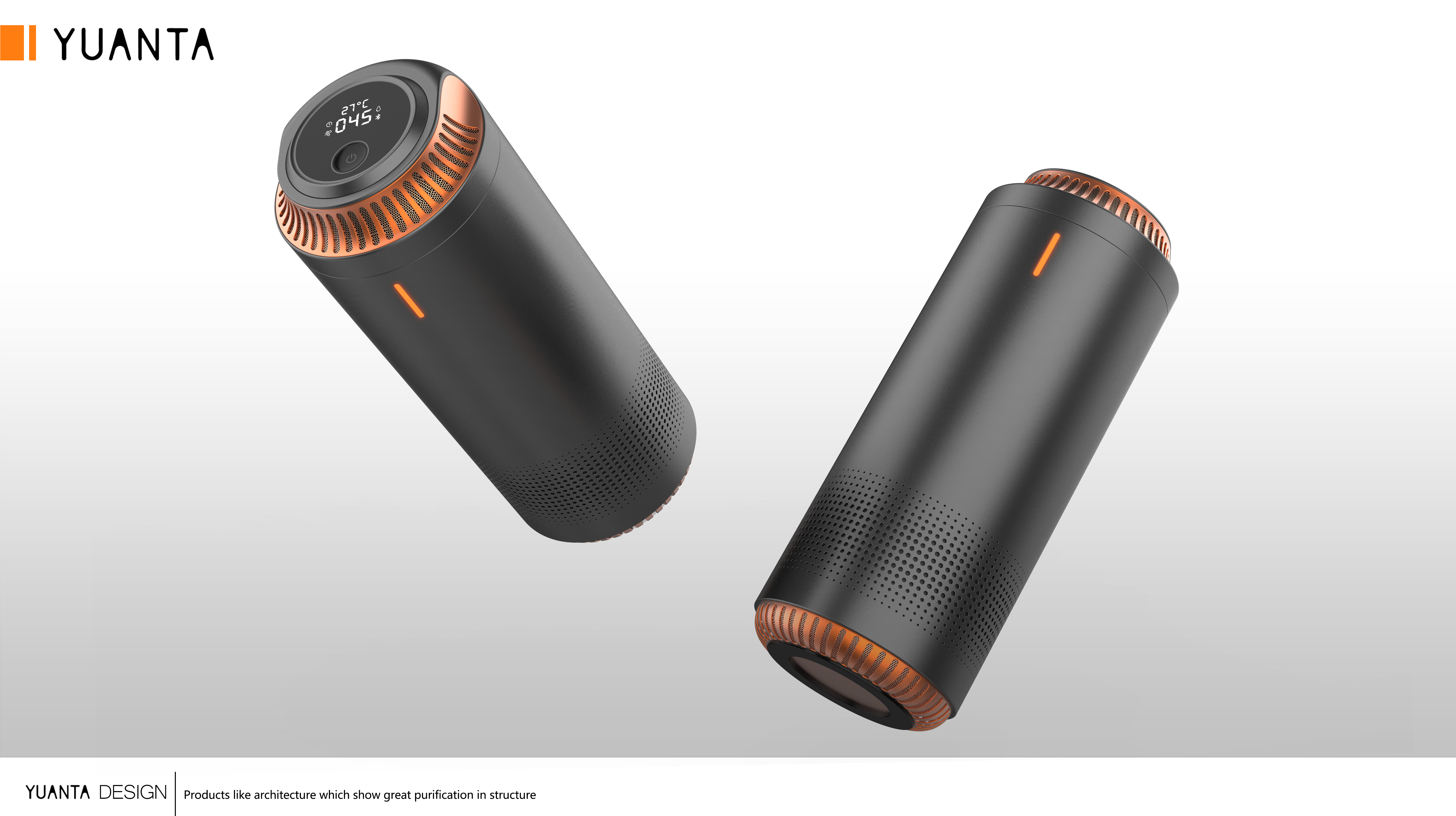 air cleaner，Design，Round tower，concept，