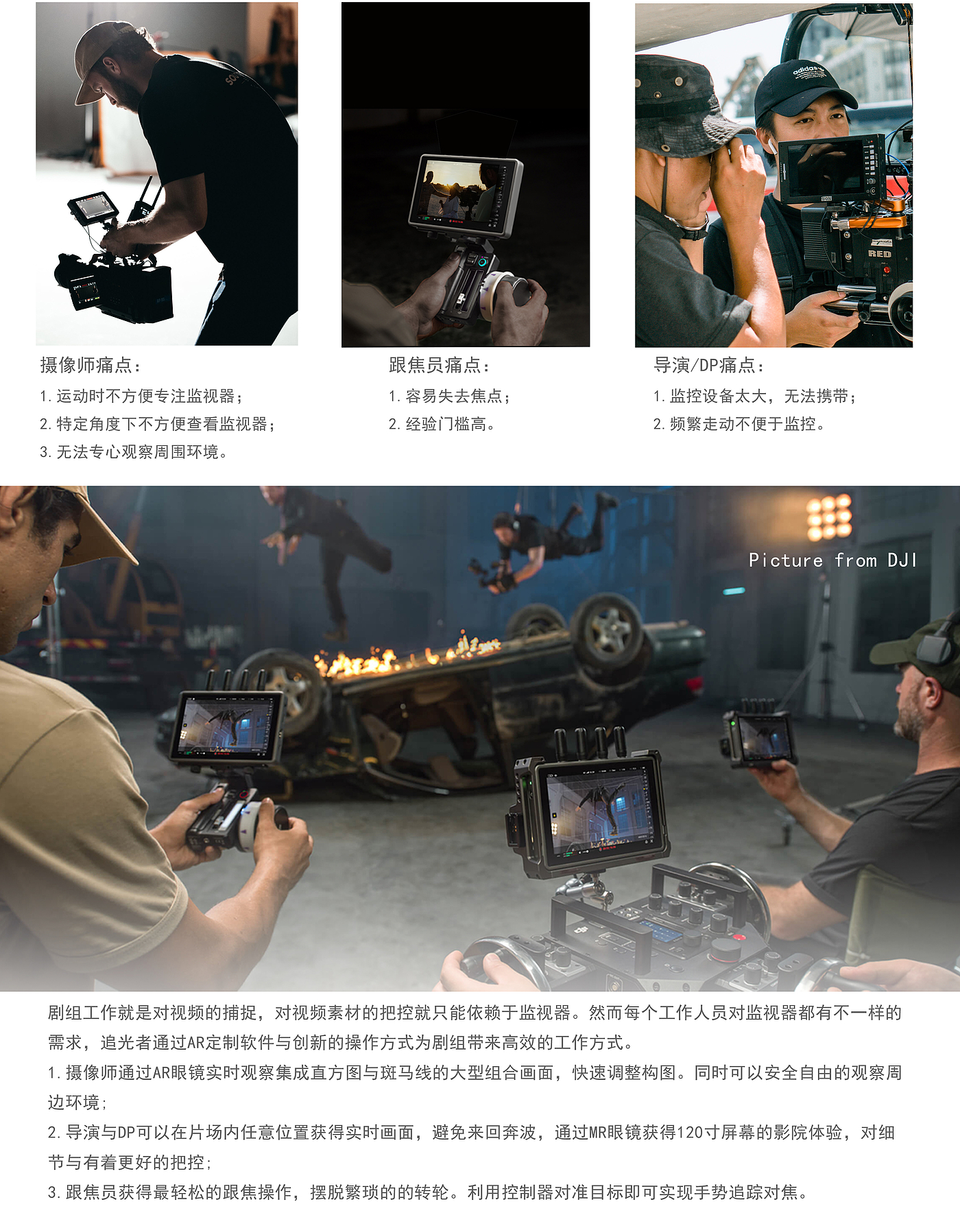 Ar glasses，Camera Equipment，monitor，Somatosensory tracking，If Award，AXER，