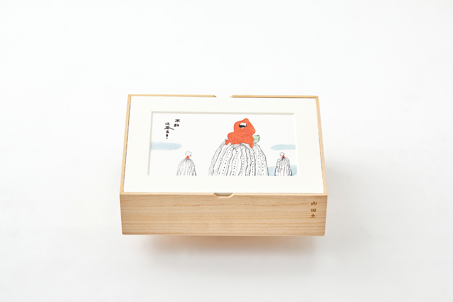 Cai Zhizhong，Tea gift box，Comic co branding，Why don't you have tea，