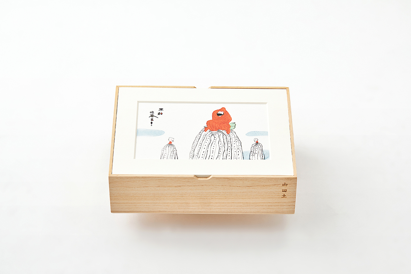 Cai Zhizhong，Tea gift box，Comic co branding，Why don't you have tea，