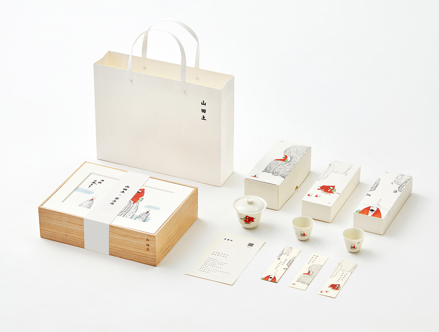 Cai Zhizhong，Tea gift box，Comic co branding，Why don't you have tea，