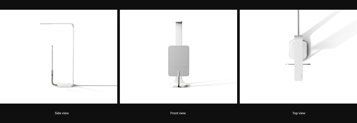 Desk lamp，product design，Render，conceptual design，