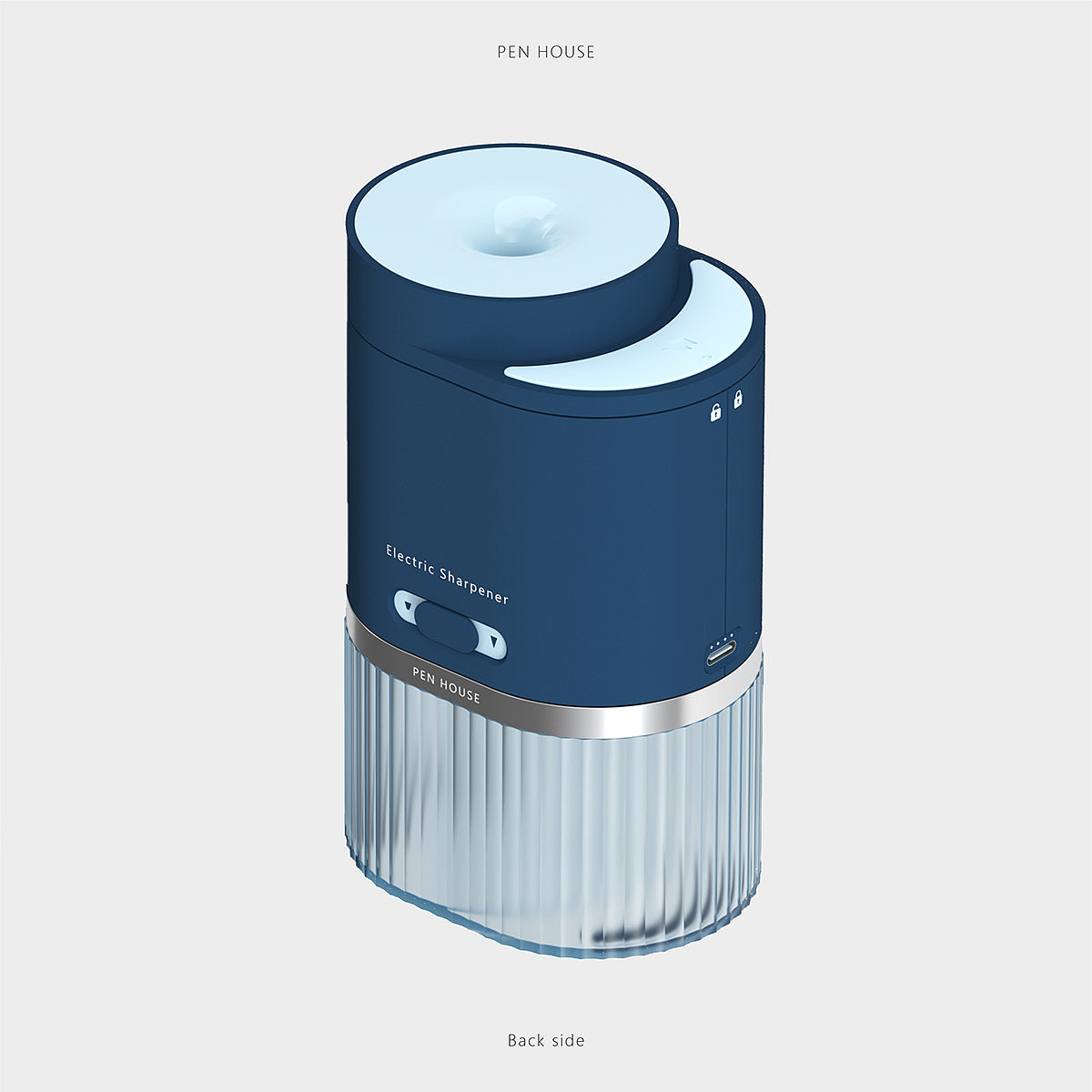 conceptual design，product design，Electric sharpener，Stationery，