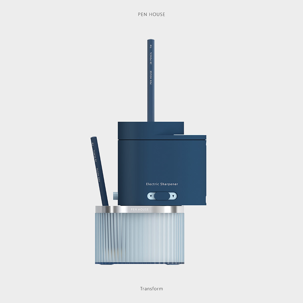conceptual design，product design，Electric sharpener，Stationery，