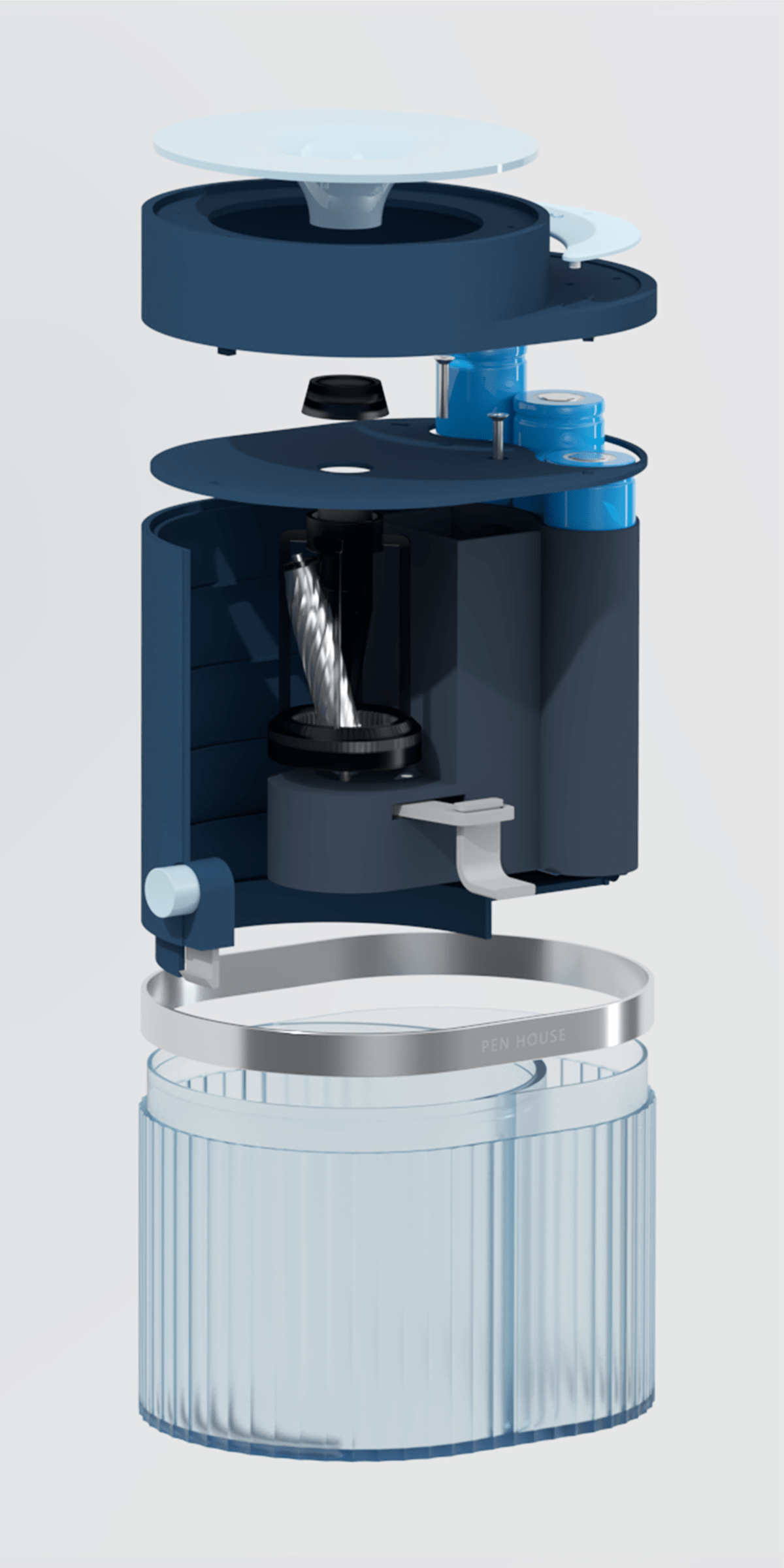 conceptual design，product design，Electric sharpener，Stationery，