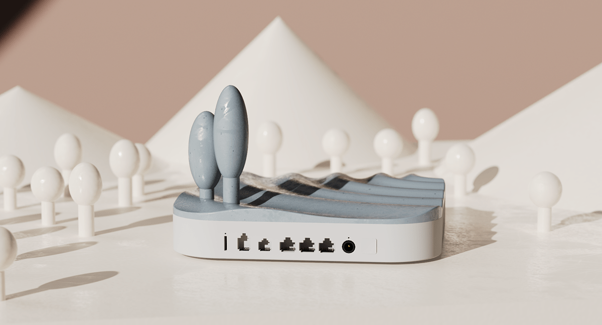 product design，ceramics，Smart home，Anti theft Kit，Router，Window sensor，Smoke sensor，