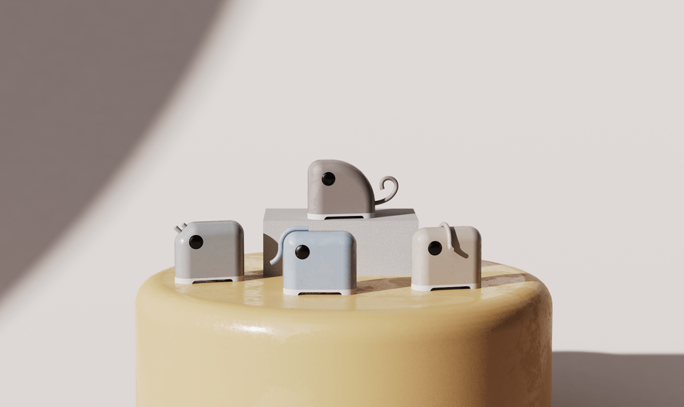 product design，ceramics，Smart home，Anti theft Kit，Router，Window sensor，Smoke sensor，