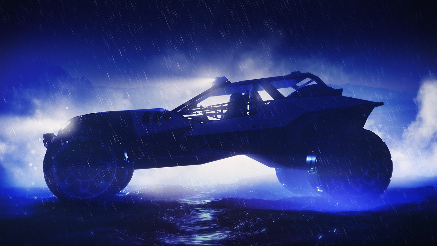 automobile，conceptual design，Mountain off-road vehicle，military，industrial design，