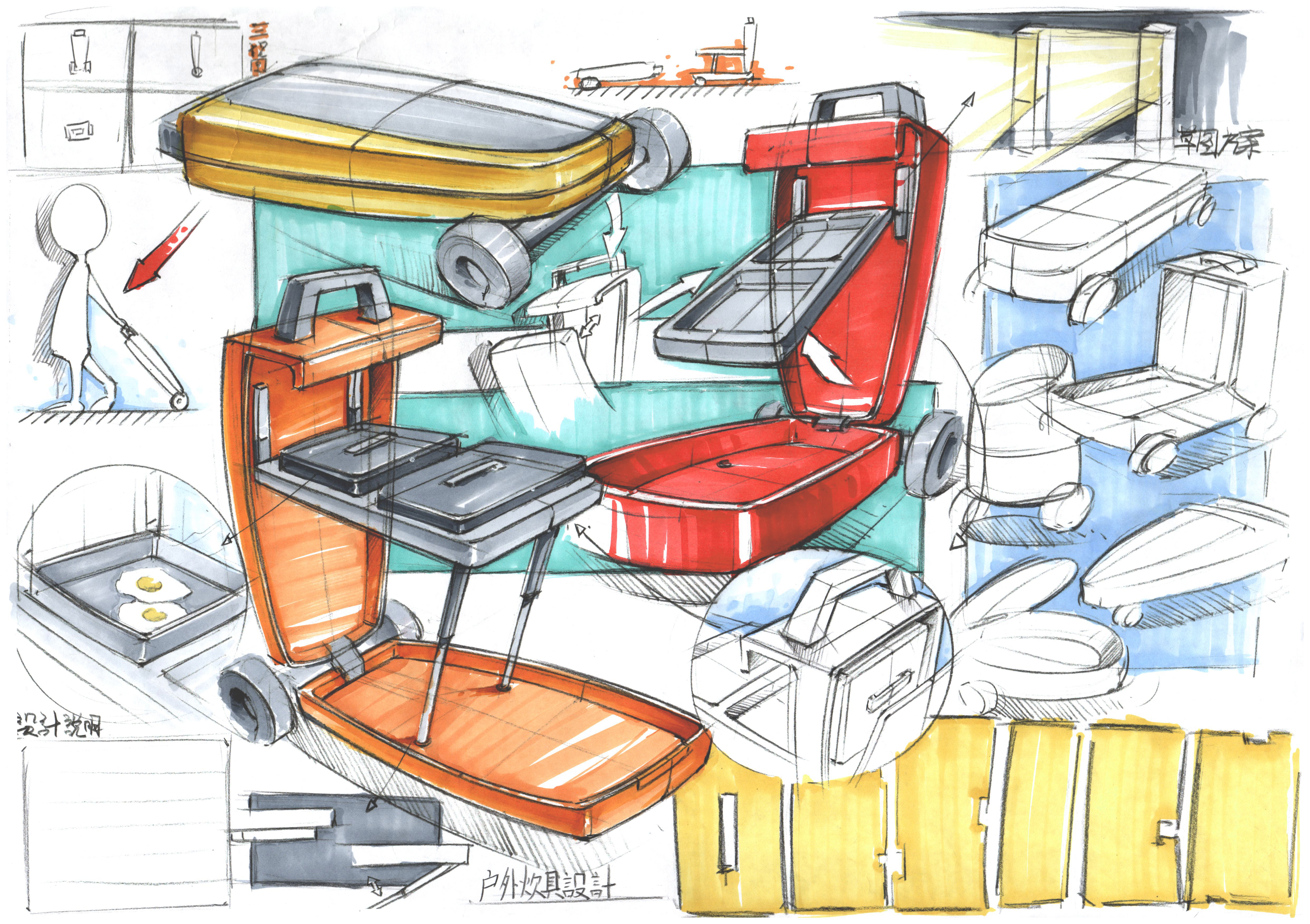 Hand drawn industrial design，Hand drawn product design，Hand drawn for postgraduate entrance examination of industrial design，Hand drawn for postgraduate entrance examination of product design，Hand drawn quick question design，Quick question hand drawing，