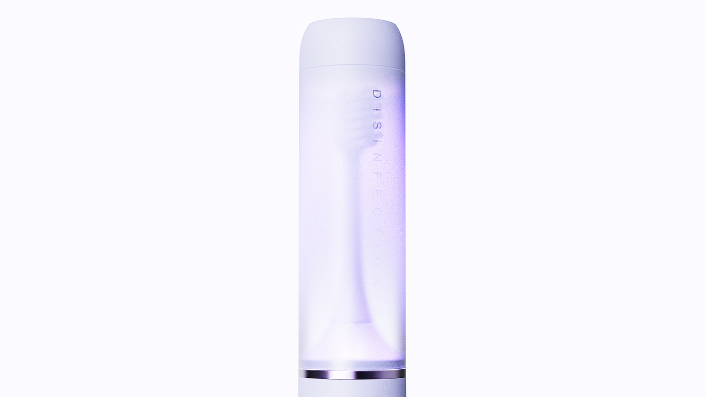 Electric toothbrush，portable，Ultraviolet disinfection，dustproof，