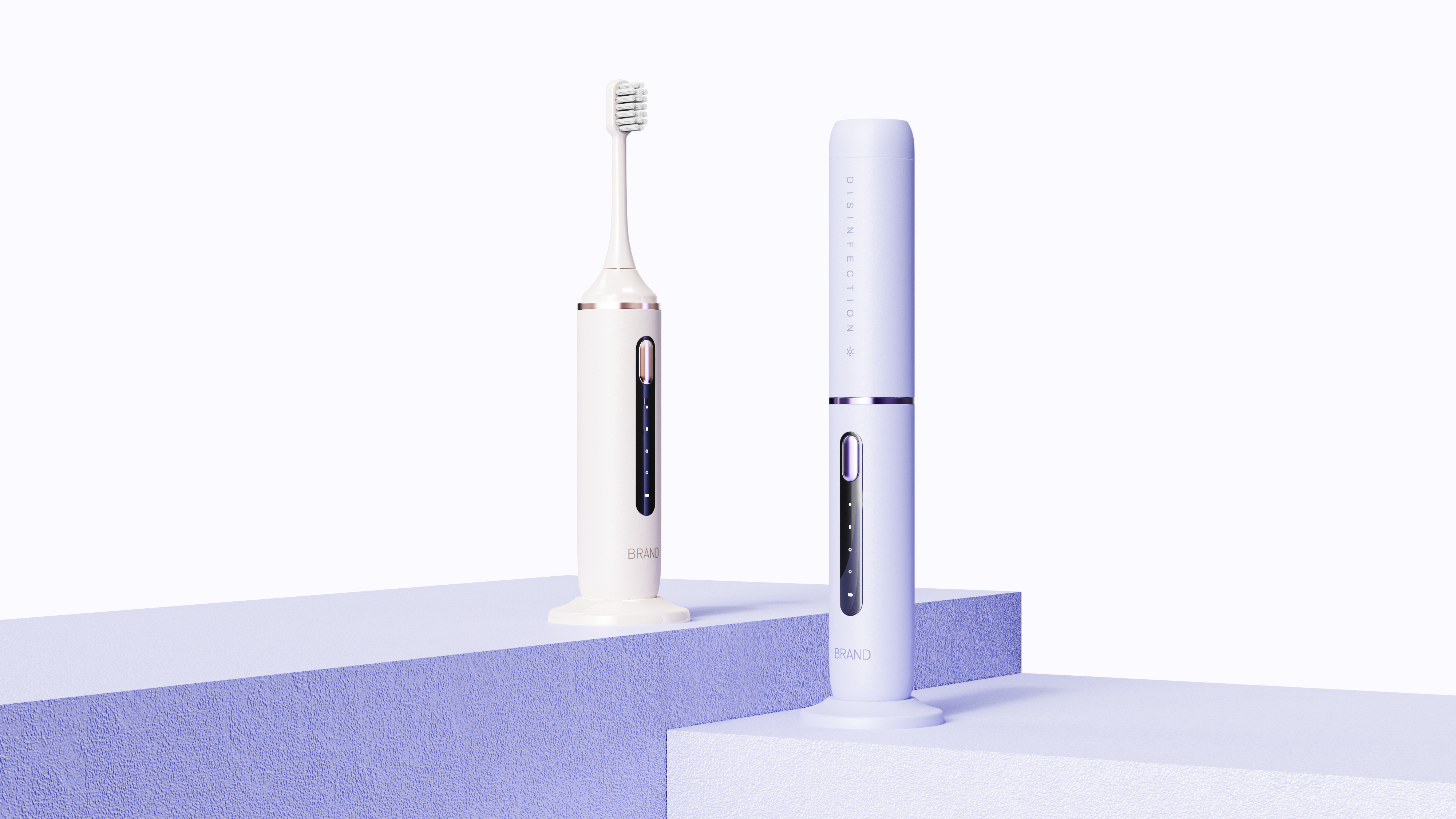 Electric toothbrush，portable，Ultraviolet disinfection，dustproof，