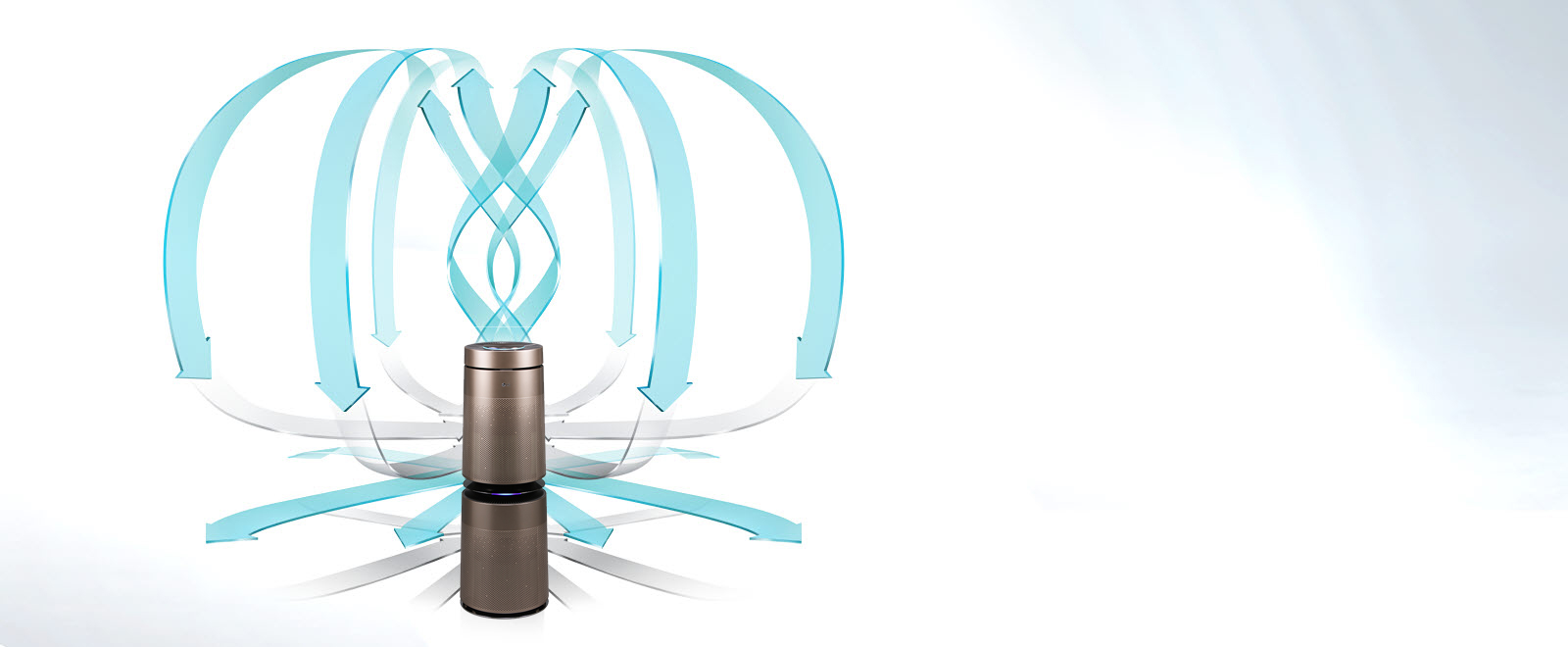 lg，air cleaner，AS95GDGP2，360 degree purification，