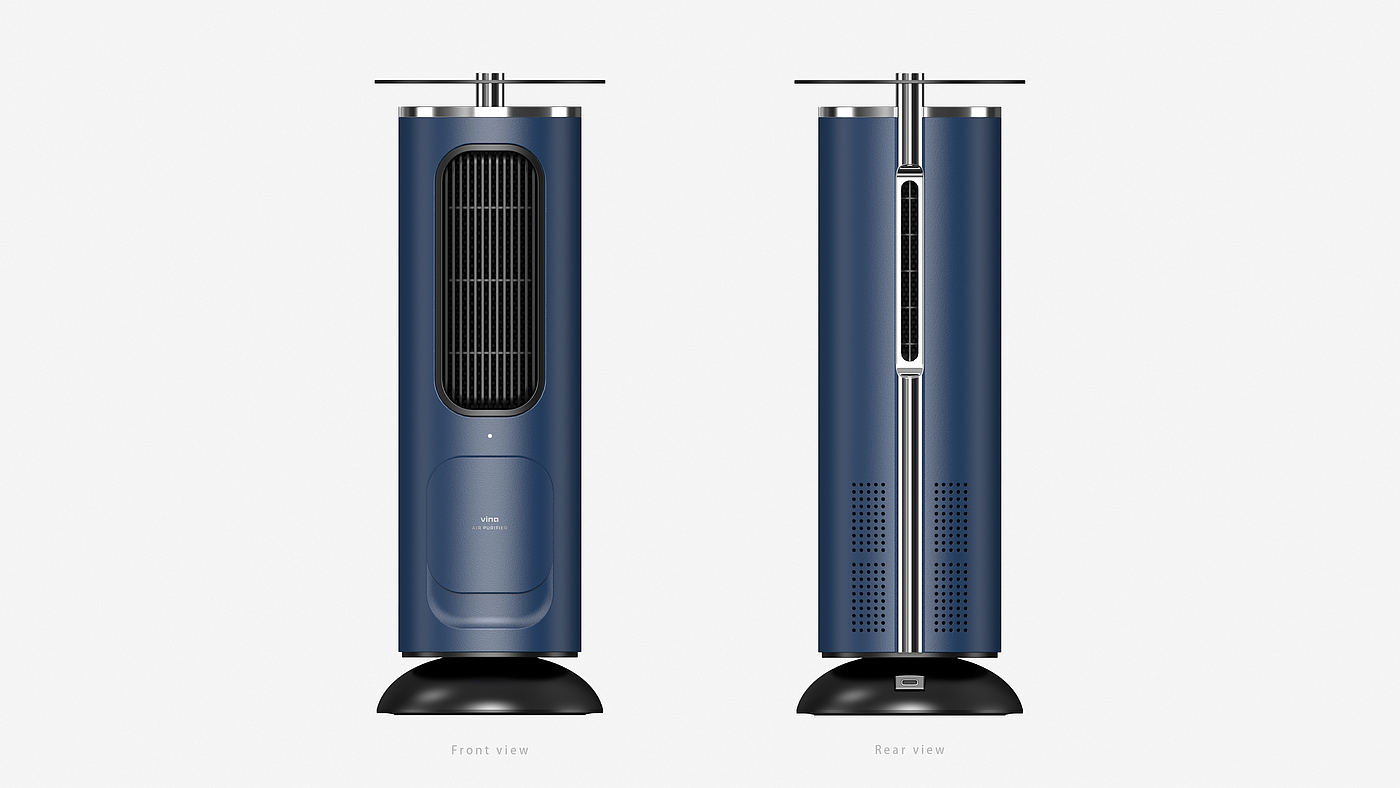 空气净化器，家电设计，轻奢，简约设计，智能家电，家居用品，