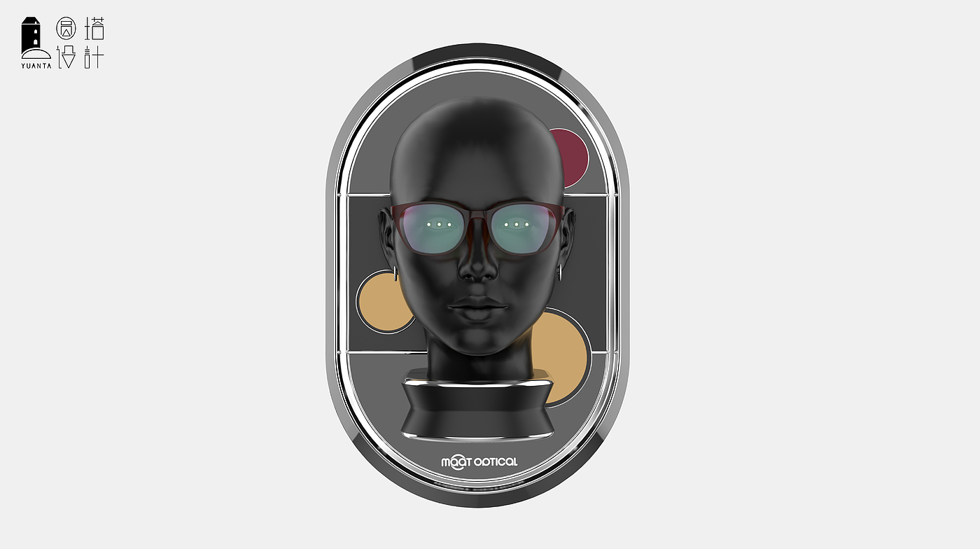 prop，Color changing lens，glasses，Design，Round tower，fashion，Light luxury，