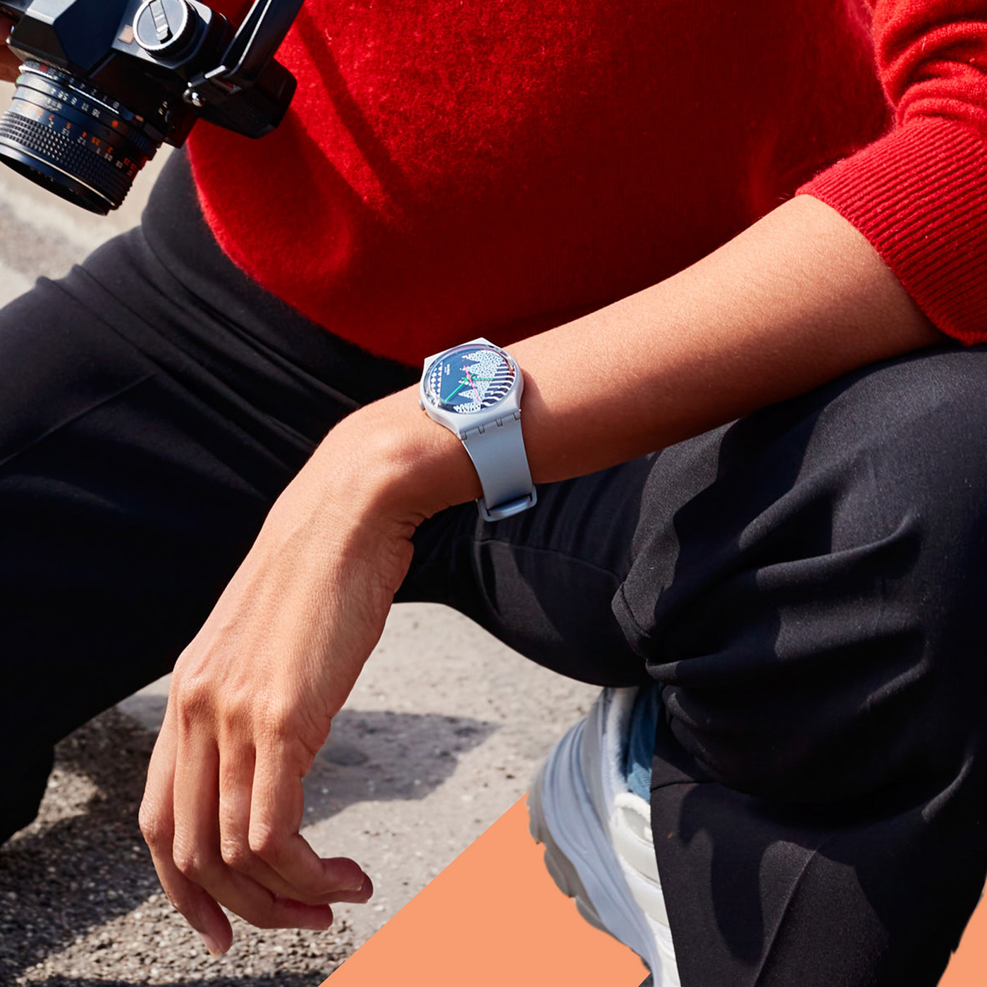 Wrist watch，ceramics，Switzerland，white，