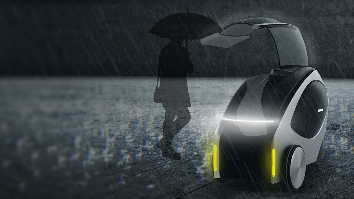 vehicle，security，rain，