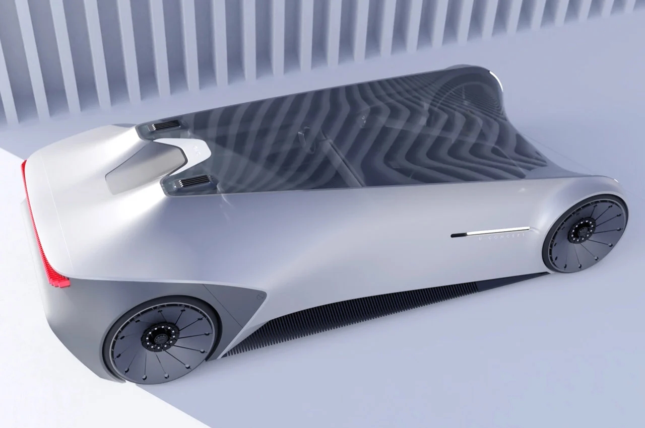 automobile，future，concept，grace，Panoramic glass，