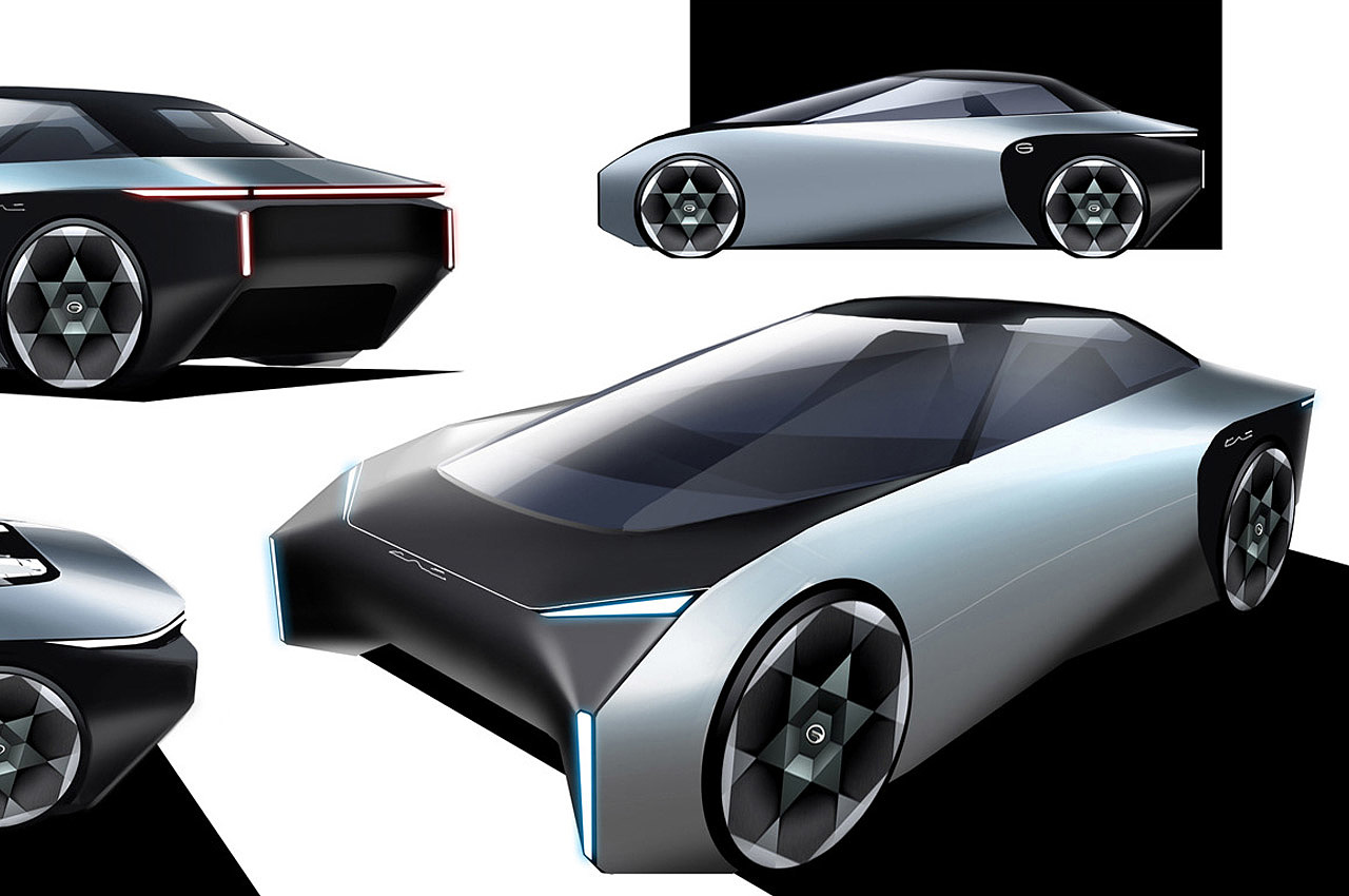 automobile，future，concept，grace，Panoramic glass，