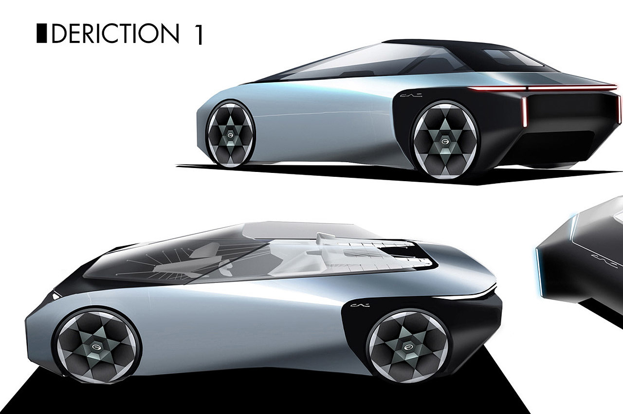 automobile，future，concept，grace，Panoramic glass，