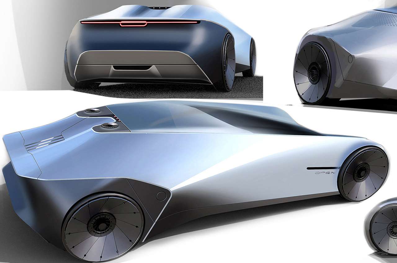 automobile，future，concept，grace，Panoramic glass，