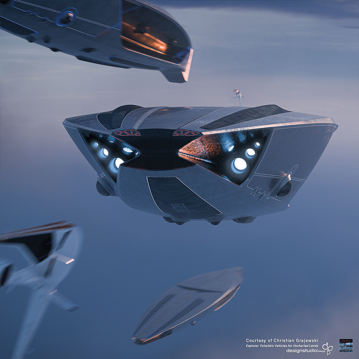 aircraft，science fiction，space flight，concept，