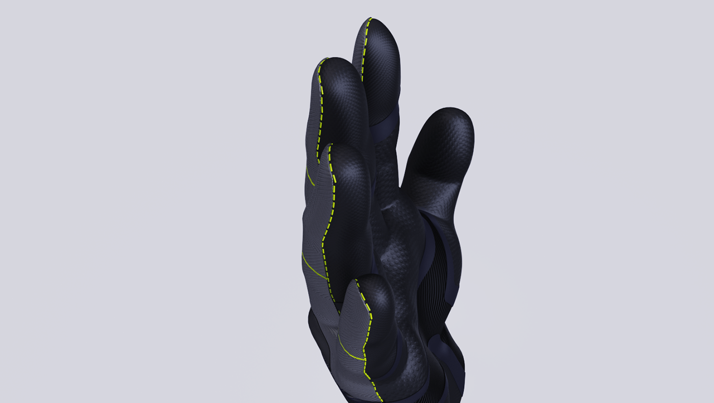 3d，glove，motion，